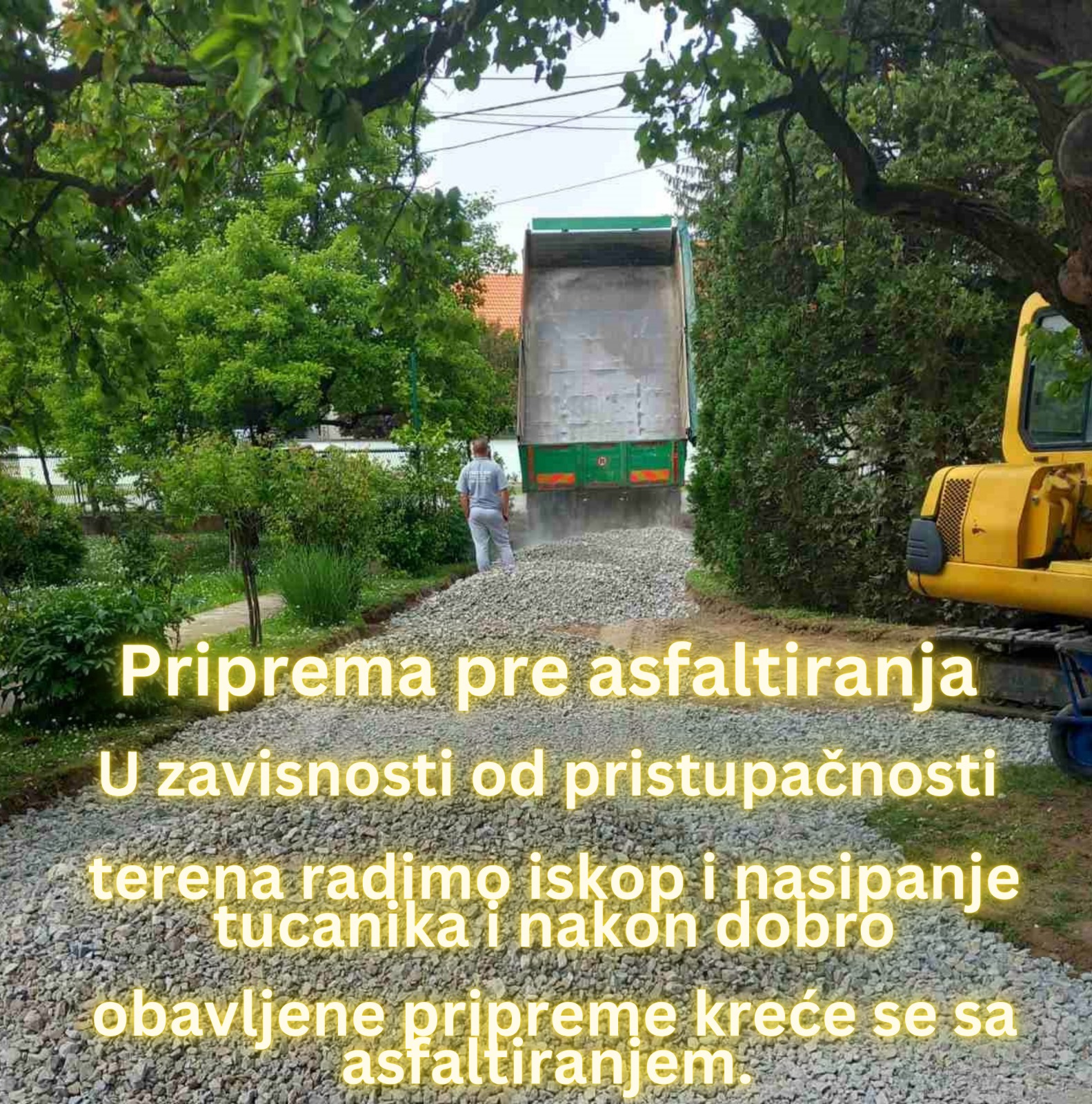 Priprema pre asfaltiranja
